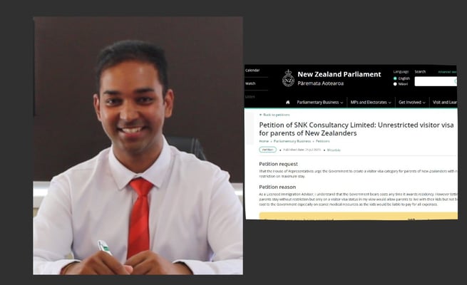 Petition seeks unrestricted visitor visa for parents of NZ migrants