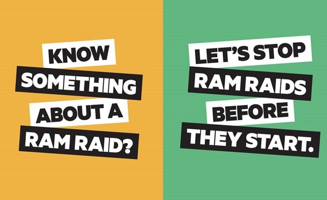 Anonymous Reporting Campaign to Combat Ram Raids