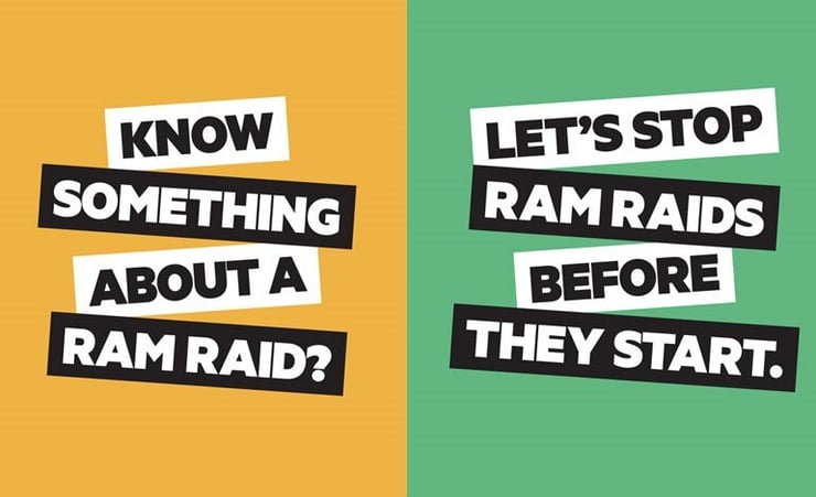 Anonymous Reporting Campaign to Combat Ram Raids