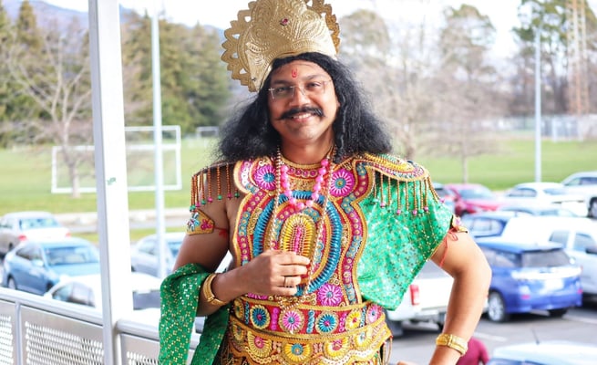 ‘Mahabali’ lights up Onam celebrations in Nelson