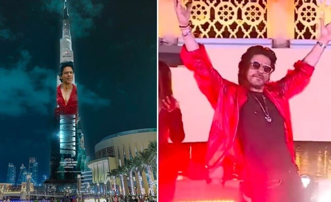 'Jawan' trailer lights up Burj Khalifa, SRK enthralls fans in Dubai with his dance moves