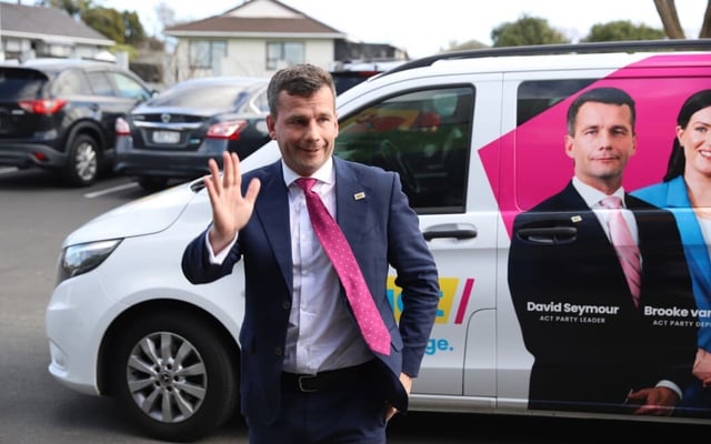 ACT leader David Seymour wants to see more drug addicts, sickness beneficiaries rejoin workforce