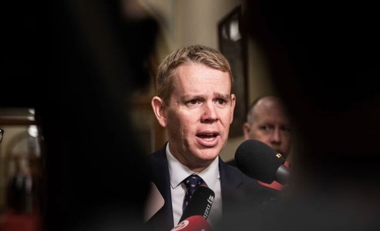Labour leader Chris Hipkins does not regret ruling out working with NZ First after latest poll