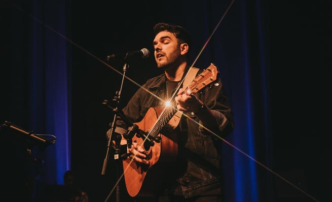 Avish Sharma's solo show shines bright