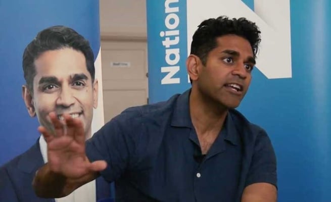 National's Mahesh Muralidhar claims to be a ‘blue-green candidate’