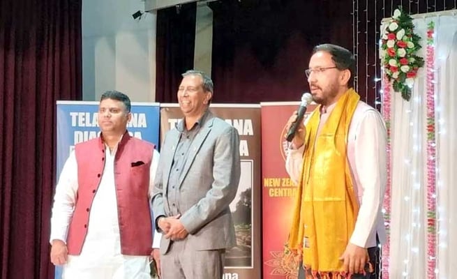 Kiwi-Indian community unites in joyous Telangana festivity