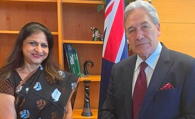 “Upward trajectory”: India’s high commissioner on bilateral relations after meeting Peters