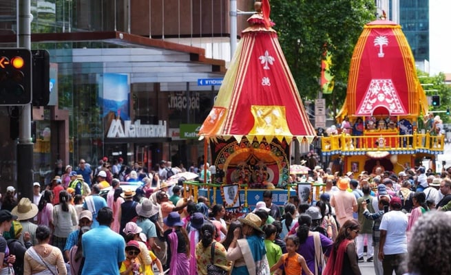 Colours, chants, cultural unity at ISKCON's Rath Yatra