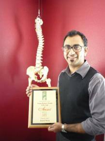 Local Chiropractor is Business Awards finalist