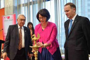 Diwali spirit lights up Parliament