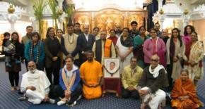 Bhakti yoga guru delivers discourse