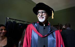 Big B honoured with doctorate in Aust