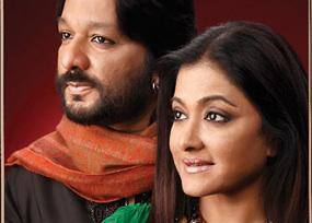 Roopkumar and Sunali in Auckland