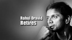 Rahul Dravid Retires