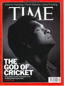 Sachin the God of cricket: Time