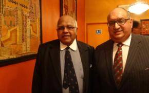 Mohamed Iqbal’s ‘tea’ party with Sir Anand Satyanand