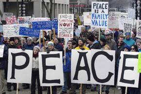 Peace protest called off