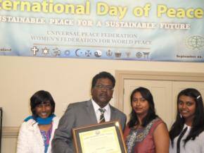 Durga is Ambassador of Peace