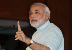 Modi challenges Manmohan for Gujarat polls