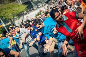 Magical Flashmob at Diwali Mella
