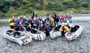 Save the environment, one plastic kayak at a time