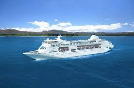 Senior citizens enjoy a pacific cruise