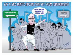 Advani gets Gandhinagar, Modi to also fight from Vadodara