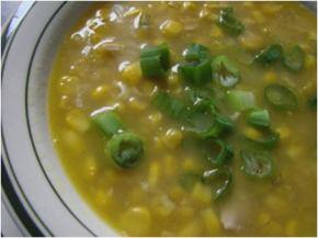 Chicken Sweet Corn Soup a la Indian style