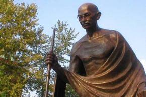 Mahatma Gandhi Memorial Plaza coming up in Texas