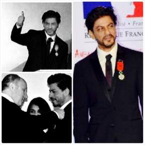 SRK conferred France's highest honour