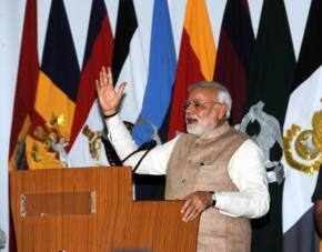 Modi attacks Pakistan, says it's waging proxy war