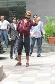 Ranveer Singh back home after surgery