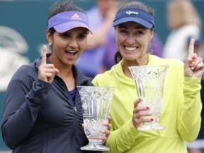 Sania becomes top ranked doubles player with Charleston Title