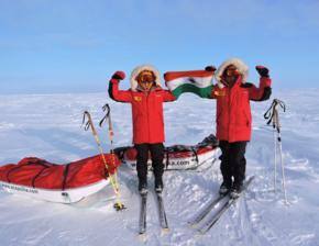Indian twins on the top of the world
