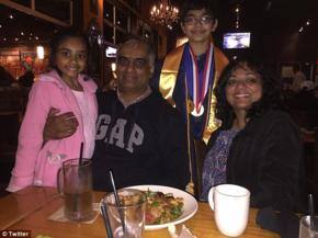 Indian-American kid graduates with three degrees