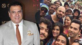 Boman Irani having a blast on 'Dilwale' set