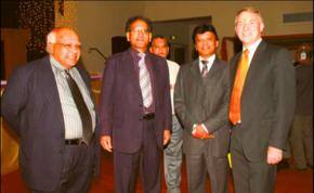 Dr Muhammad Iqbal felicitated at Diwali programme