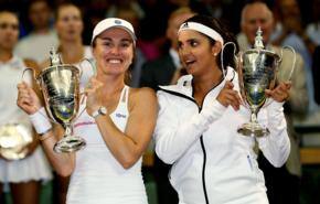 Sania-Martina clinch Wimbledon crown
