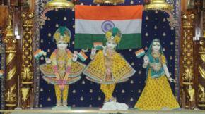Hindola Festival in Swaminarayan Temple
