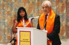 Young Hindu leader part of NZ delegation