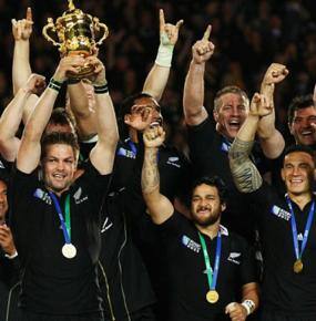 All Blacks retain the Webb Ellis Cup