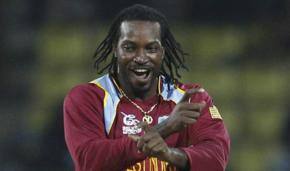 Gayle equals Yuvraj's T20 world record with 12-ball 50