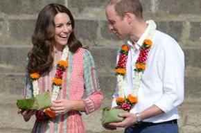 The royals dazzle during their India visit