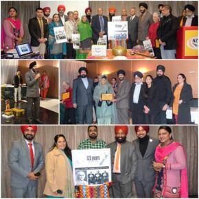 Postage Stamp released to mark 125 years of Sikh migration