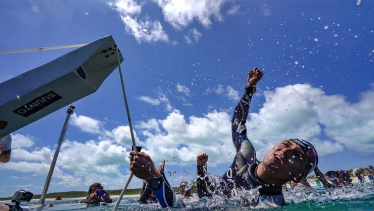 Trubridge breaks the world freediving record