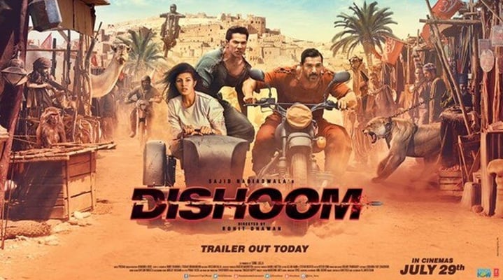 'Dishoom' mints over Rs 35 crore in opening weekend