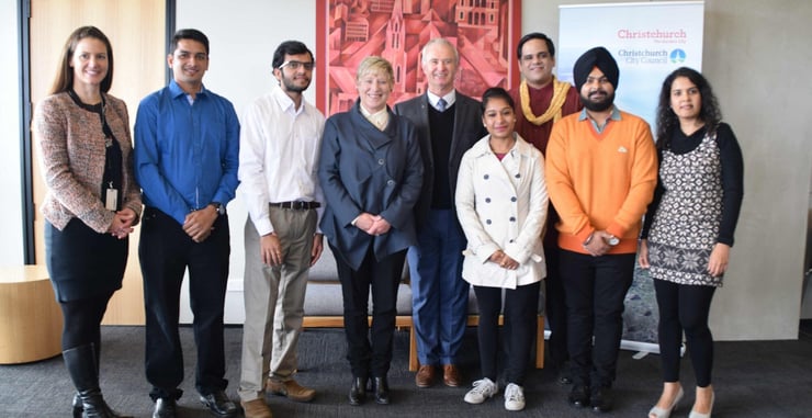 Christchurch Mayor honours Indian scholars