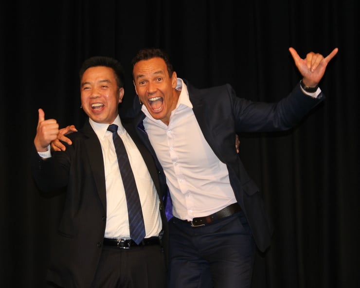 Robin Banks & Don Ha elates crowd at Life Transformer event