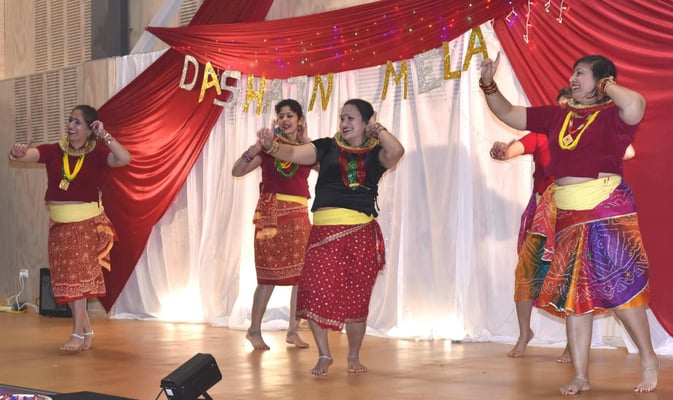 Nepalese community celebrates Dashain
