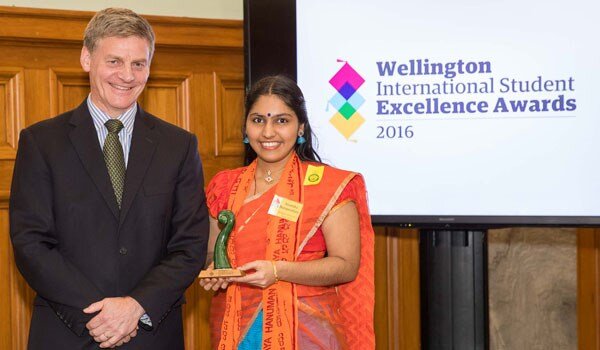 Indian student receives excellence award from Deputy Prime Minister